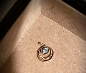 Kay Jeweler's- Silver, Blue Topaz Necklace Pendant